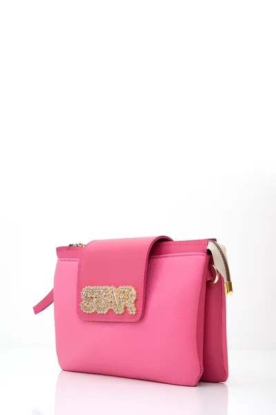 Lovely Bag Ibiza Star - Pink Torba, Zlatni Metal