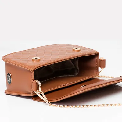 Lovely Bag Pia - Kaki Torba, Srebreni Metal