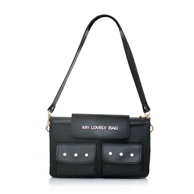 Lovely Bag Gwen - Crna Torba, Crni Metal