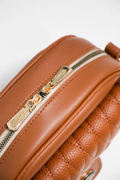 Lovely Bag Joy - Smeđa Torba, Zlatni Metal