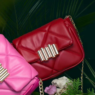 Lovely Bag Jolie - Crvena Torba, Crni Metal