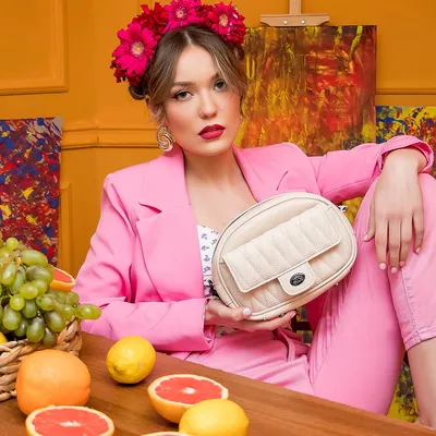Lovely Bag Joy - Bež Torba, Crni Metal