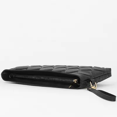 Lovely Bag Isa - Crna Torba, Zlatni Metal