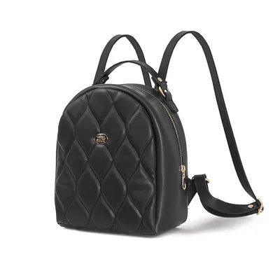 Lovely Bag Lillian - Crni Royal Ruksak Zlatni Metal
