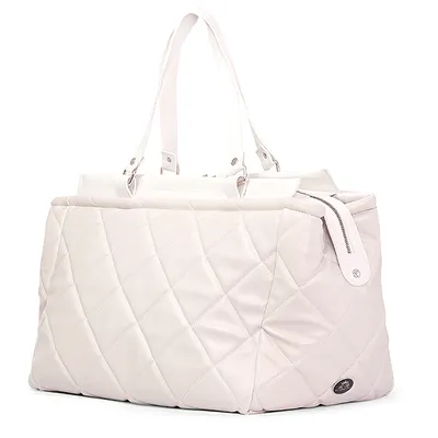Lovely Bag Lola - Bež Torba, Zlatni Metal