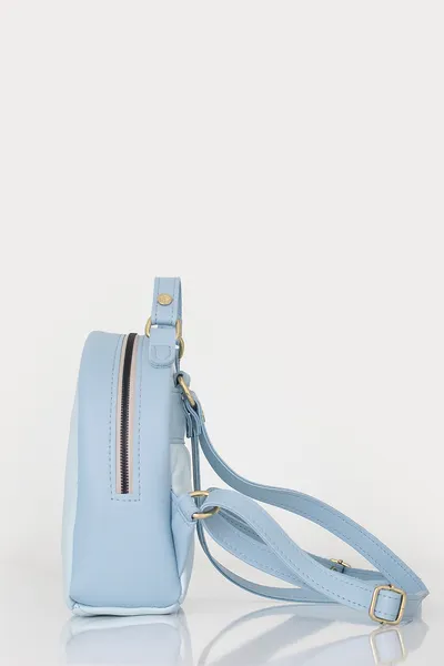 Lovely Bag Lillian Baby - Svijetlo Plavi Ruksak, Srebreni Metal