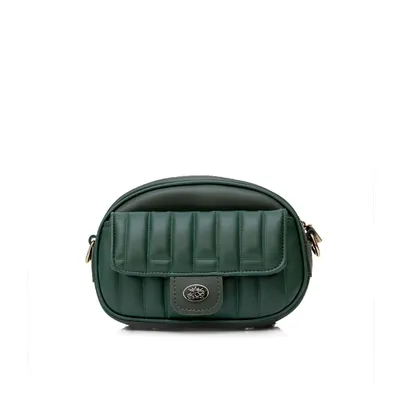 Lovely Bag Joy - Tamno Zelena Torba, Zlatni Metal
