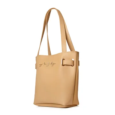 Lovely Bag Kylie - Bež Torba, Crni Metal