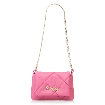 Lovely Bag Diva Girl Lovely - Pink Torba, Crni Metal