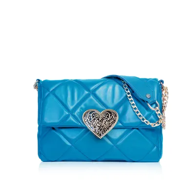 Lovely Bag Diva Love - Tirkizno Plavo