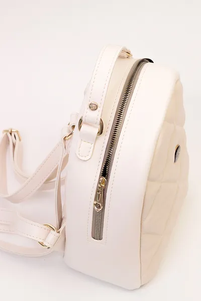 Lovely Bag Lillian - Bež Ruksak, Srebreni Metal