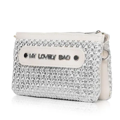 Lovely Bag Aurora Baby Srebrena Torba