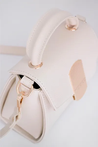Lovely Bag Eloise - Bež Torba, Crni Metal