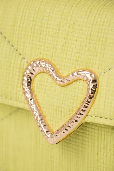 Lovely Bag Lia - Limeta Zelena Torba, Srebreni Metal