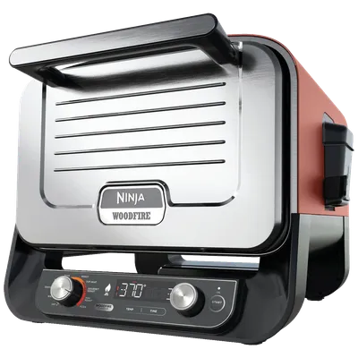 Ninja OO101EU Pizza pekač, 2400W, Pizza Oven and Smoker, Crveni