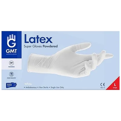 GMT Latex Supergloves  Rukavice, 100 komada