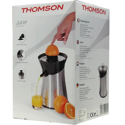 Thomson THJU05774 Citruseta 85W, Inox, Siva