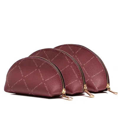 LOVELY BAG Ženski neseser 3u1 MLB, Bordo