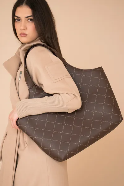 LOVELY BAG Ženska torba Maura MLB, Smeđa