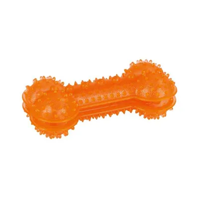 Igračka u obliku kosti za pse ToyFastic, 18 cm, Narandžasta