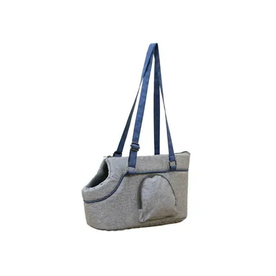 Torba Marie za pse, 40x20x21 cm, Siva