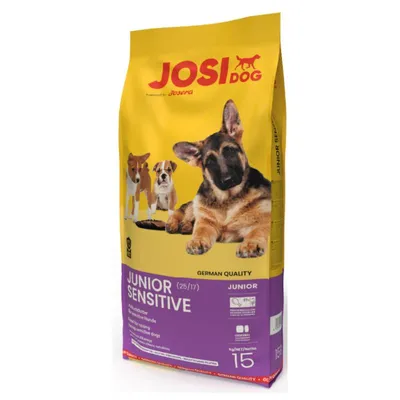 Josera Suha hrana za pse Josi Dog Junior Sensitive, 15 kg