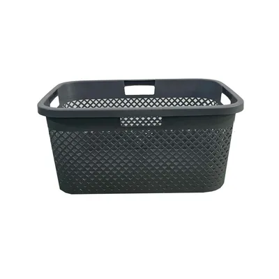 Curver Korpa za veš, Pure, 47 l, Crna