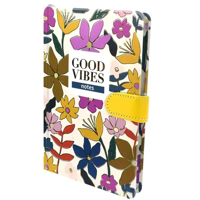 Fancy Gift Planer Flowers, A5, 128 listova
