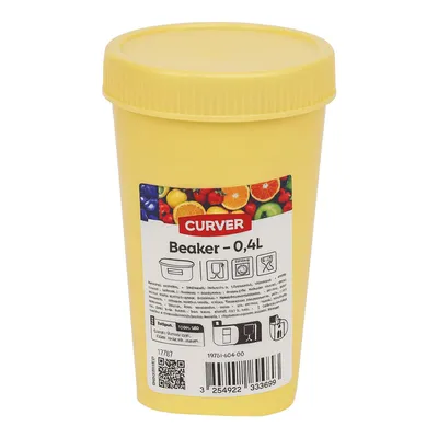 Curver Posuda za hranu, 0.4 l, Žuta