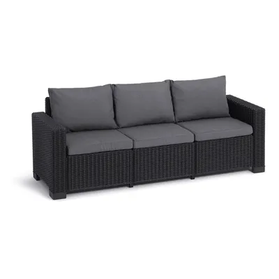 Keter Sofa California, 120x70x245 cm, Siva