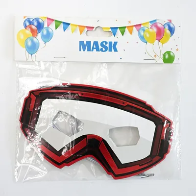 Party Maske Race Car, 6 Komada