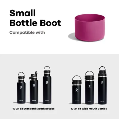 Hydro Flask Silikonska zaštitna navlaka za bocu silikonska, Crna