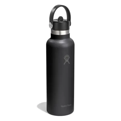 Hydro Flask Boca za vodu Standard Flex Straw Cap, 620ml, Crna