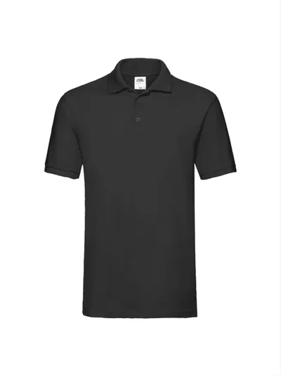 Fruit of the Loom Muška polo majica, Crna