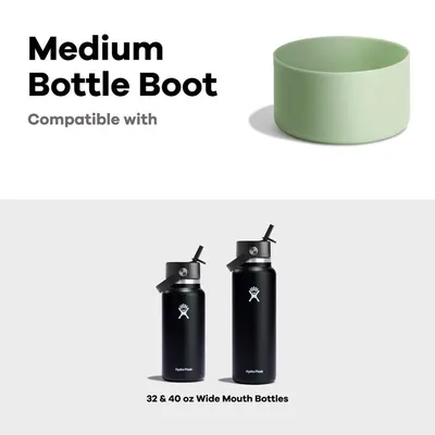 Hydro Flask Silikonska zaštitna navlaka za bocu silikonska, Crna