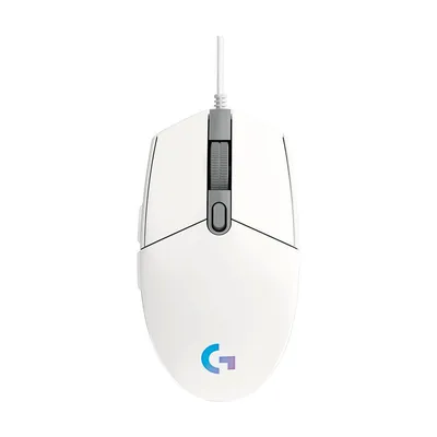 Logitech Miš G102 LIGHTSYNC Gaming Mouse, bijeli