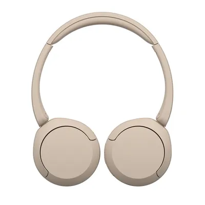 Sony Bežične slušalice CH520, 50h baterija, brzo punjenje, mikrofon, Beige