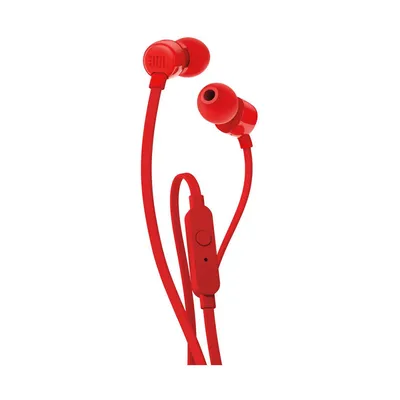 JBL slušalice T110 In-ear, red