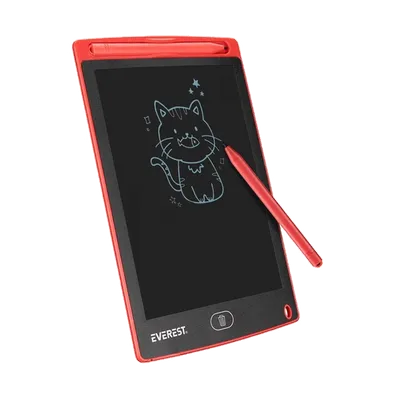 Everest tablet piši/briši EV-DY100, crvena