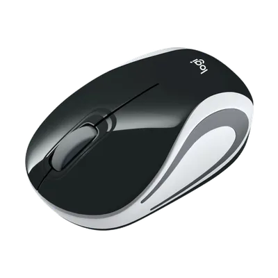 Logitech Miš M187 Wireless Black