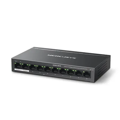 Mercusys SWITCH MS110P, 10-port, 8x PoE+