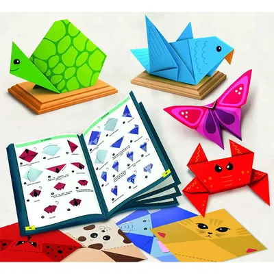 Lisiciani Komplet za pravljenje origamija Kids art