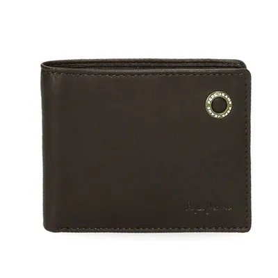 Pepe Jeans Muški kožni novčanik Badge 7374232, 11 cm, Smeđi