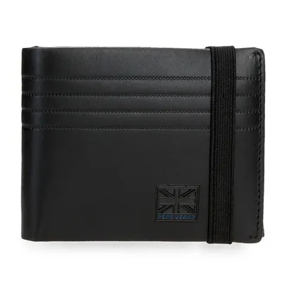 Pepe Jeans Muški novčanik RFID Hudson 7333941, 11.5 cm, Crni