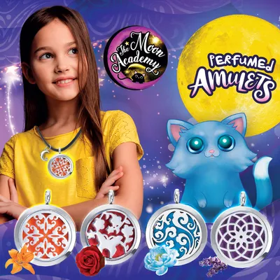Lisciani Mirisni lančić za djevojčice The Moon Academy