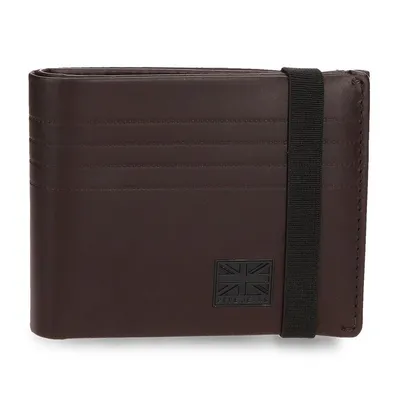 Pepe Jeans Muški novčanik RFID Hudson 7333942, 11.5 cm, Smeđi