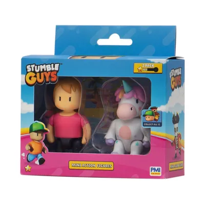 Stumble Guys Mini akcijska figura, 2 komada