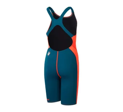 Speedo Kupaći za djevojčice End+ Max Kskn Jf, Crveni
