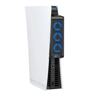 Kiwi Home Ventilator za hlađenje PS5 PX07-2, Crni