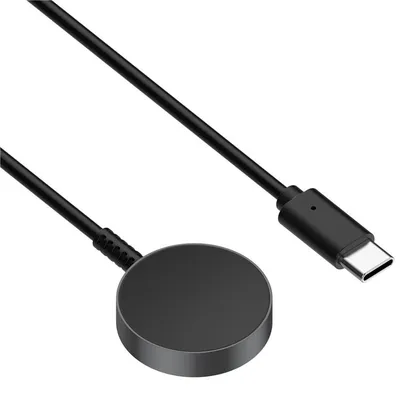 Bežični brzi punjač za pametni sat Samsung Galaxy Watch, Tip-C, 1m, Crni